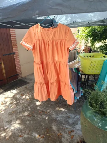 Robe orange glam