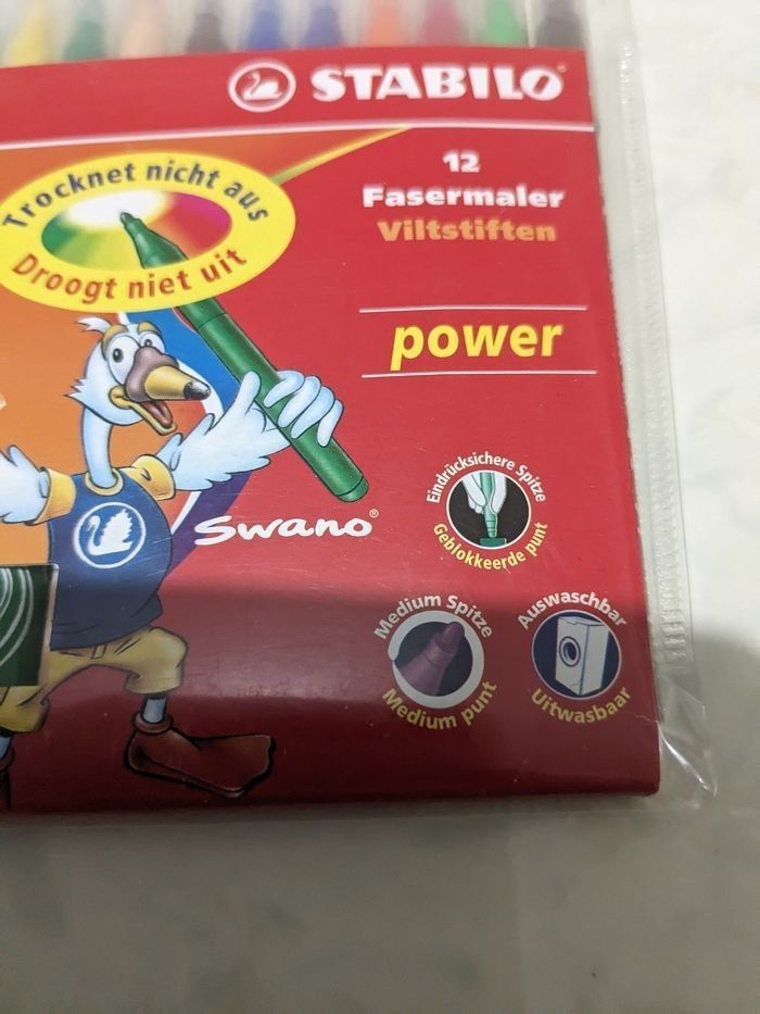 'ot de 12 feutres Stabilo Power. - photo numéro 2