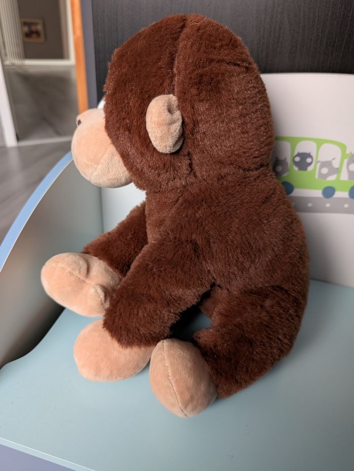 Peluche singe 30 cm smyths - photo numéro 2