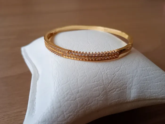 Parure bracelet et collier/ strass - photo numéro 5