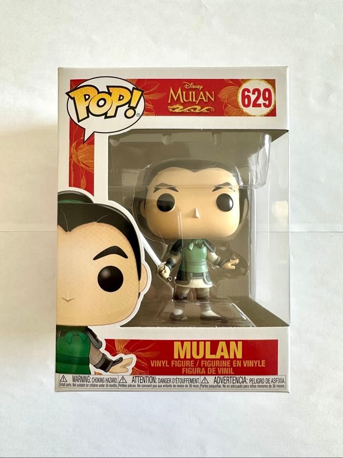 Figurine Funko Pop Mulan numéro 629 Disney