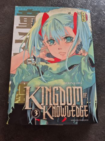 Livre manga titre Kingdom of knowjedge tome 3