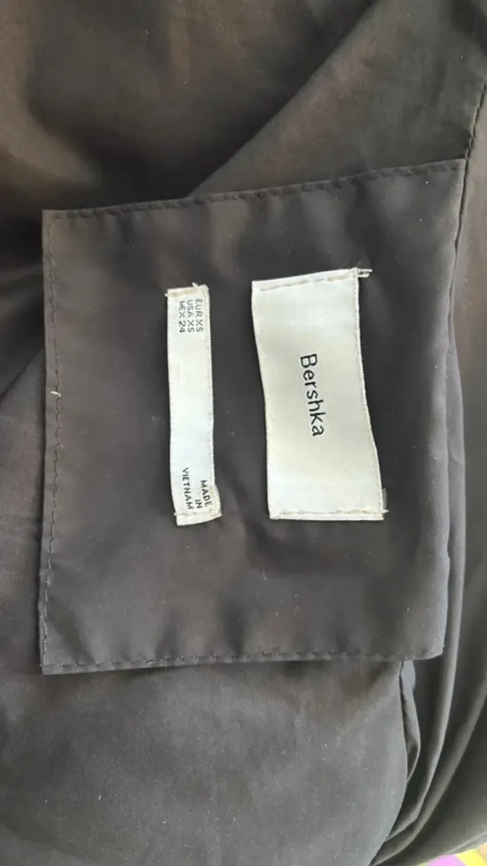 💕 veste sans manche noire taille 34 XS #bershka - photo numéro 9