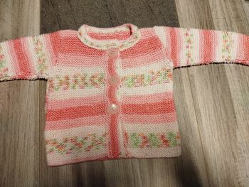 Gilet en laine 3/6 mois