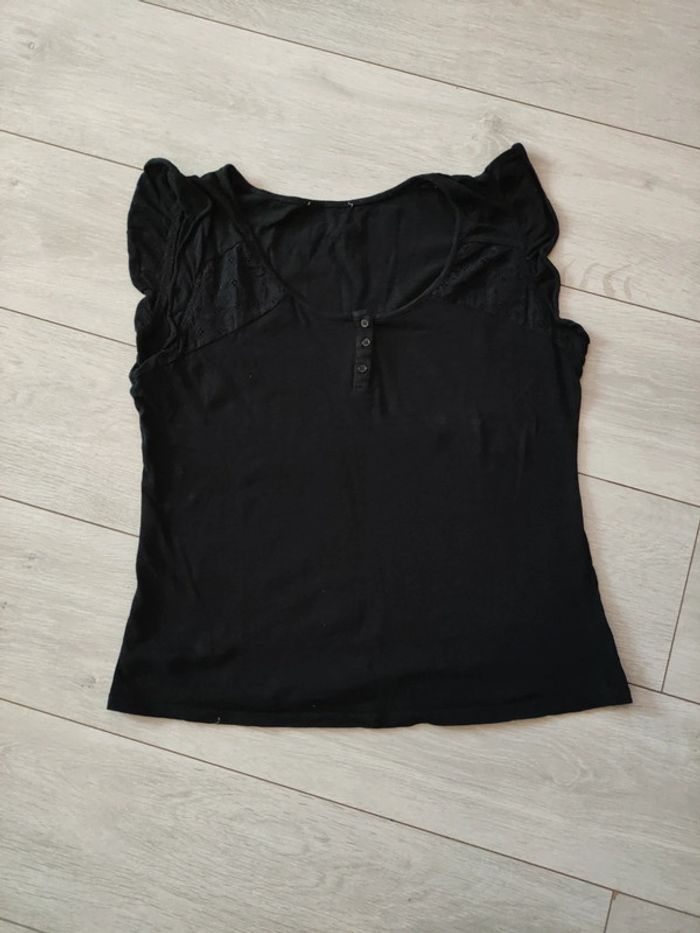 Tee shirt top femme camaïeu 42