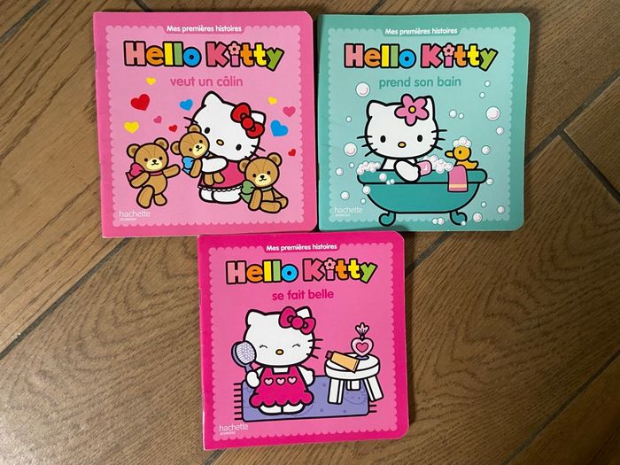 Lot de 3 petits livres Hello Kitty