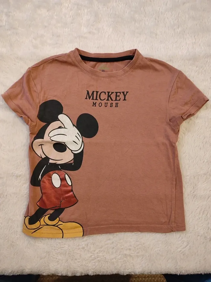 T-shirt manches courtes Disney Kiabi en 5A