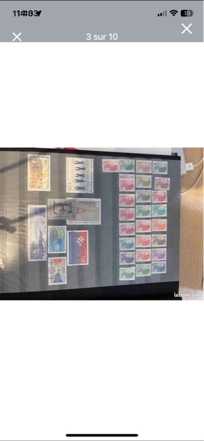 Albums de timbres avec timbres - photo numéro 6