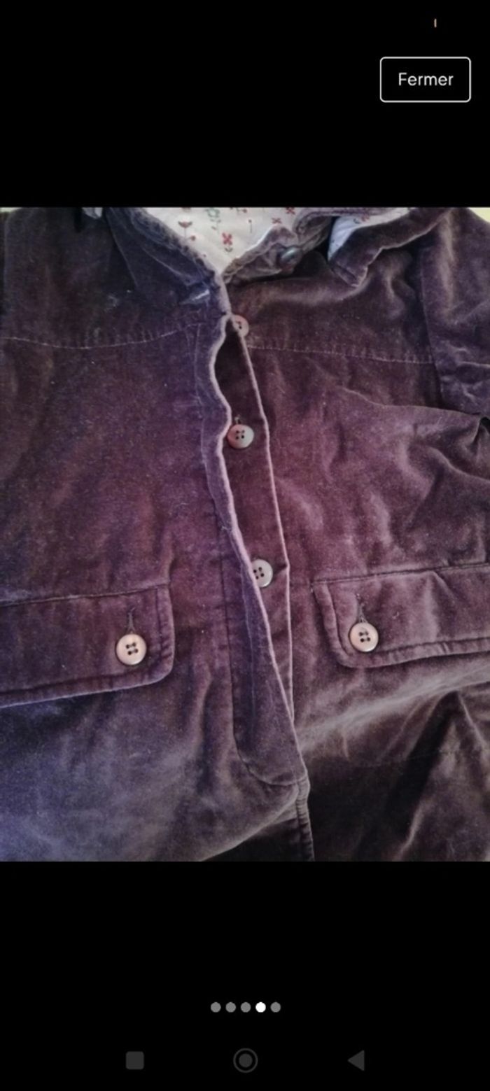 Joli manteau fille Dpam 3 ans - photo numéro 5