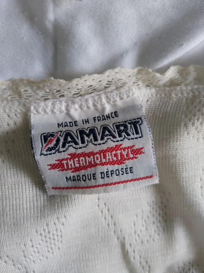 Thermolactyl Damart lot débardeur marcel chaud hiver winter - photo numéro 2