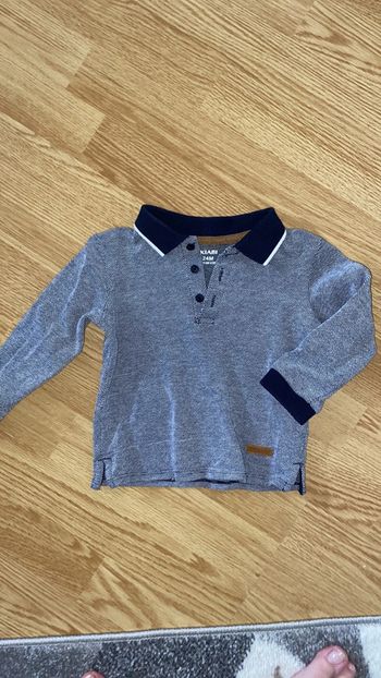 Polo manches longues