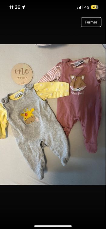 Lot deux combinaisons