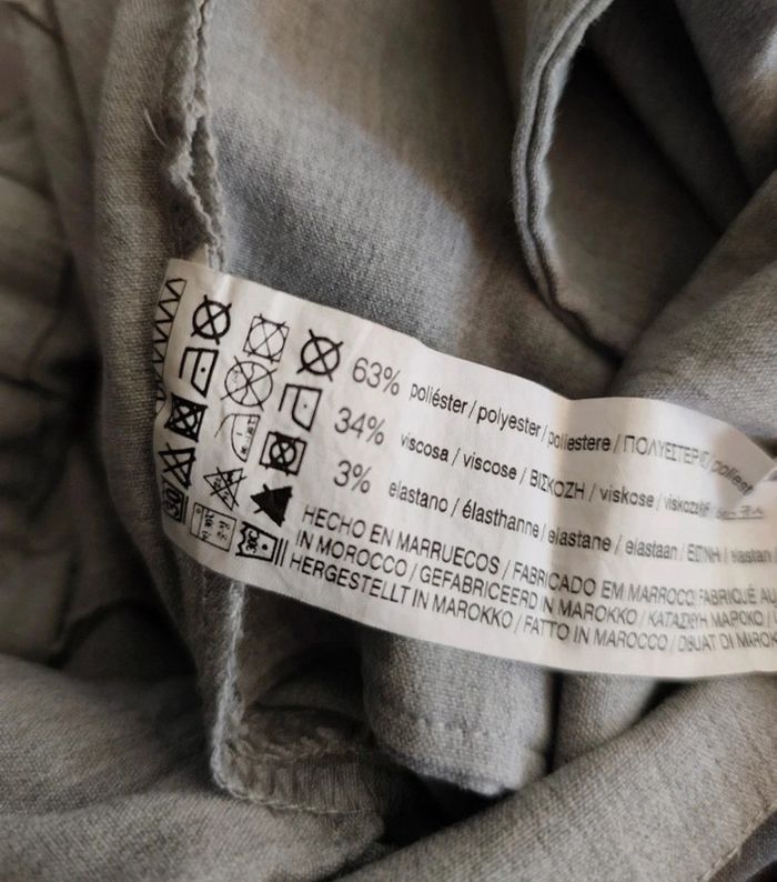 Short gris clair, nouette T S Pull & Bear - photo numéro 7