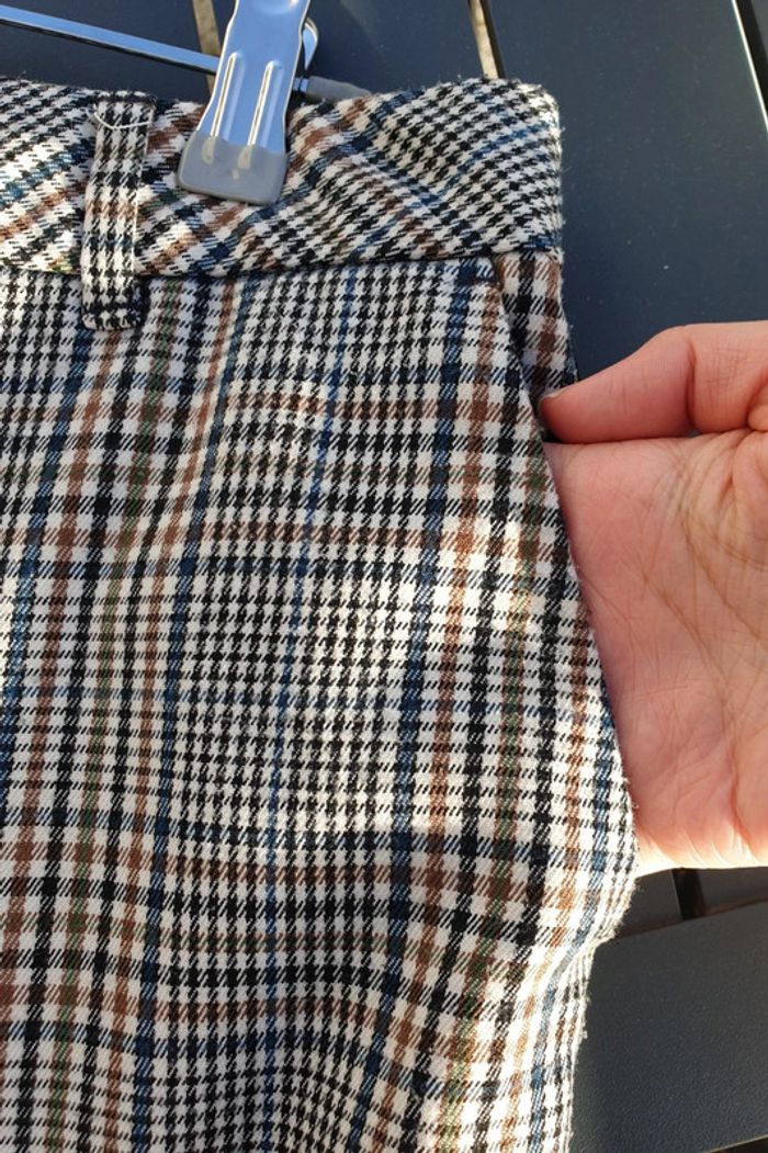 Pantalon tissus carreaux prince de Galles - photo numéro 7