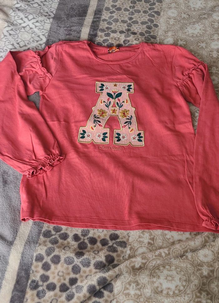 T-shirt manches longues fille 12 ans tape à l'œil TAO