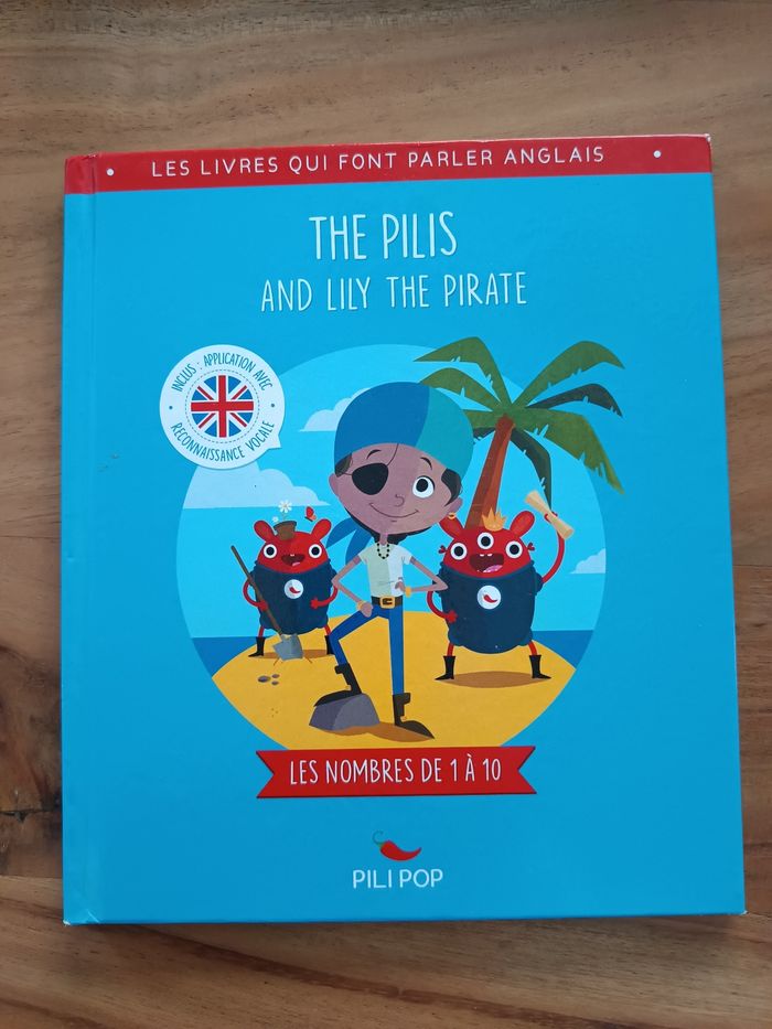The pilis and lily the pirate livre pour apprendre anglais