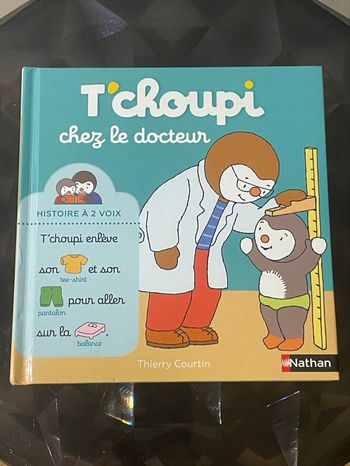 Livre tchoupi chez le docteur