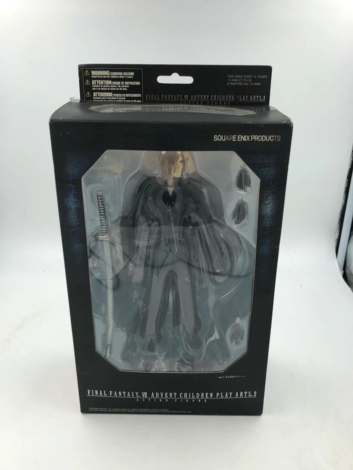 Square Enix Final Fantasy VII Advent Children Play Arts 2 Kadaj Action Figure