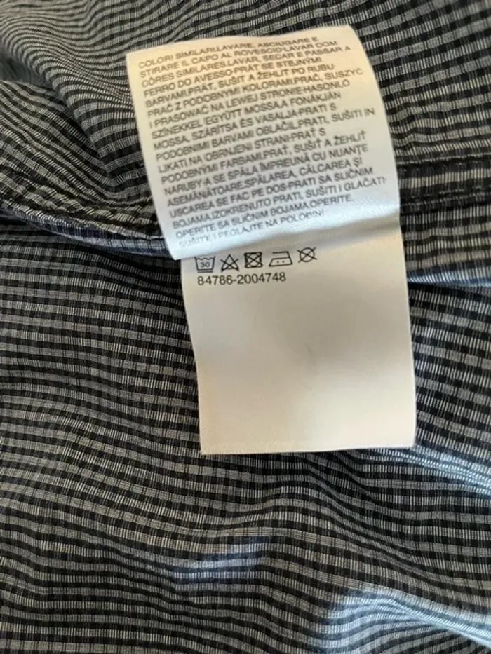 Chemise manches courtes finement rayée - photo numéro 7