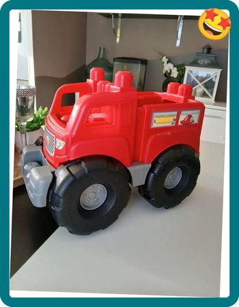 Mega blocks gros Camion de pompiers 🌿🎁