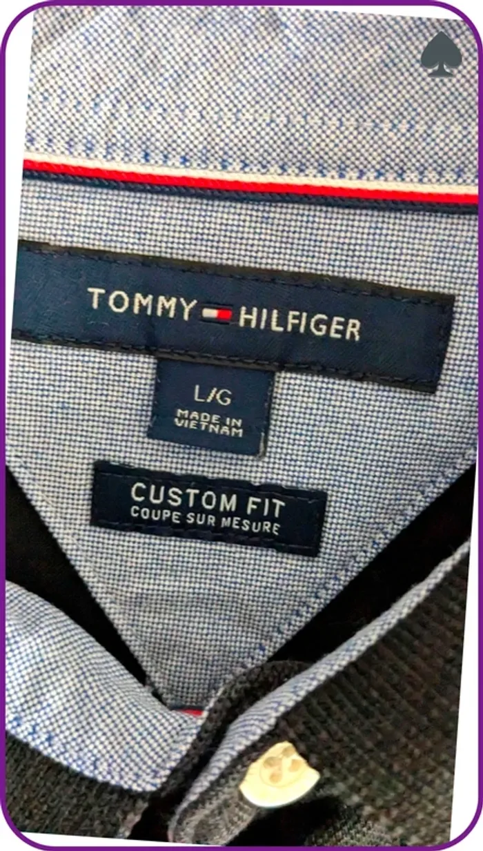 Polo homme Tommy Hilfiger L - photo numéro 4