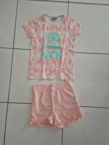 Pyjashort 9/10 ans
