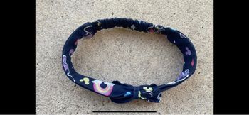 Bandeau Disney Minnie bleu marine et multicolore