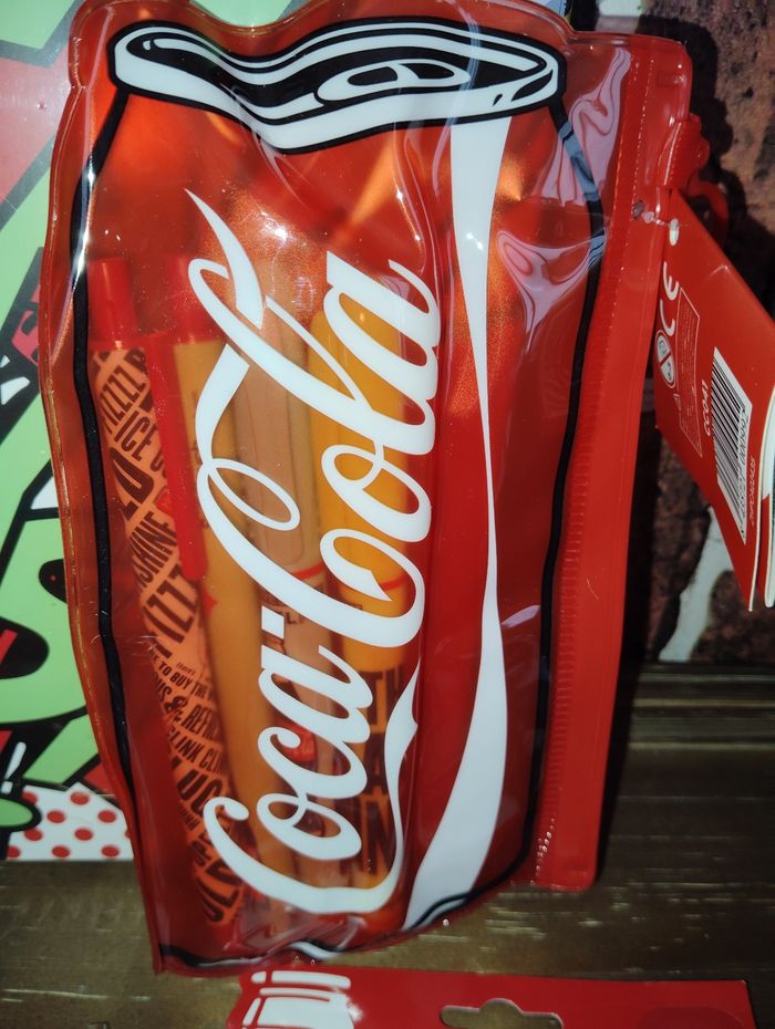 Lot d'accessoires papeterie Coca cola - photo numéro 6