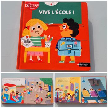 Livre animé de flaps, tirettes.. Kididoc : 🚸 Vive l'école 🏫 53