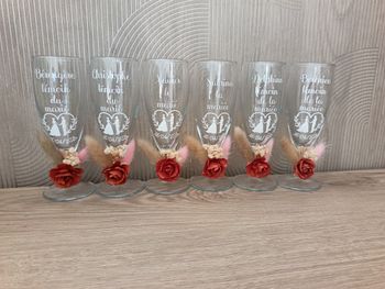 verre personnalisées mariage 