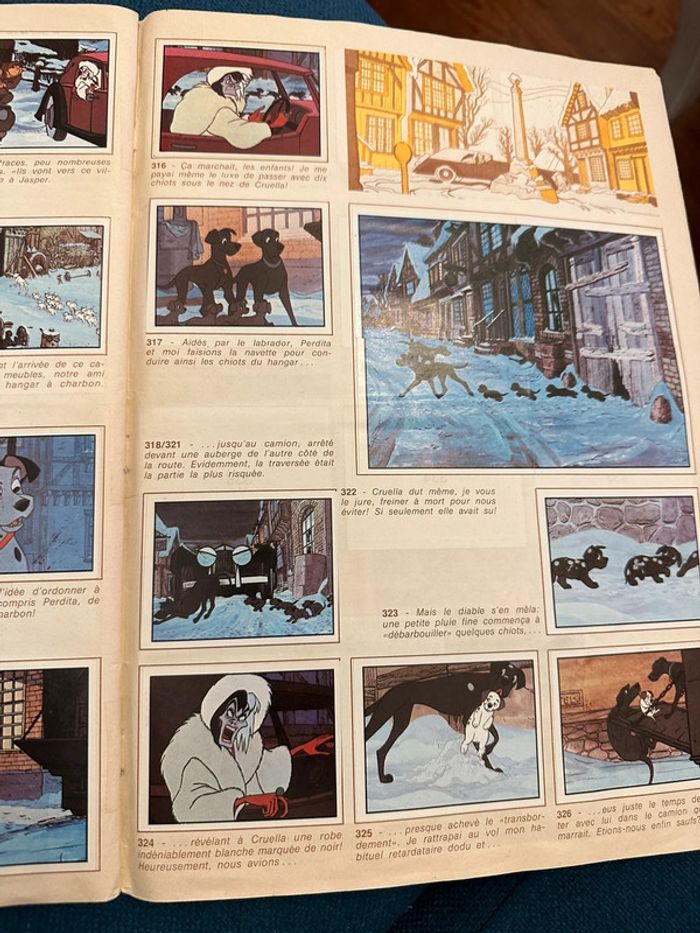 Album Panini complet Disney Les 101 dalmatiens stickers autocollants collection livre - photo numéro 13