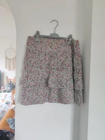 Jupe à fleurs