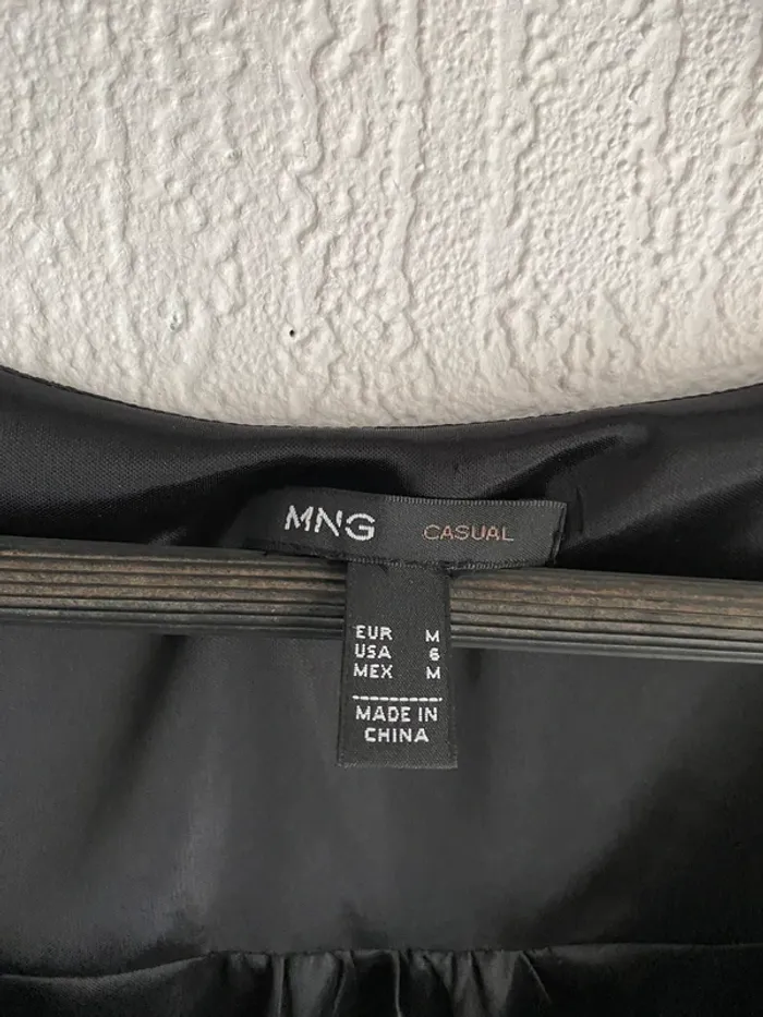 Robe mango verte léopard taille m 38 - photo numéro 2