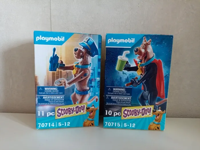 Lot 2 playmobil Scooby doo