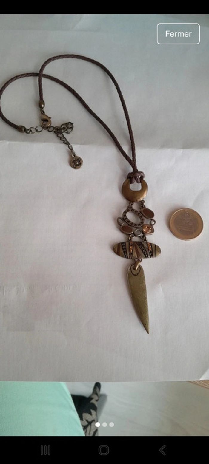 Sublime collier vintage original chic