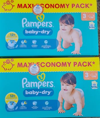 Couches pampers taille 3