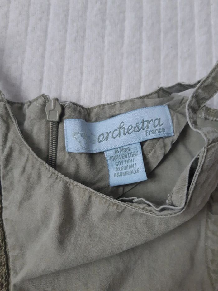 Robe kaki Orchestra 18 mois - photo numéro 4