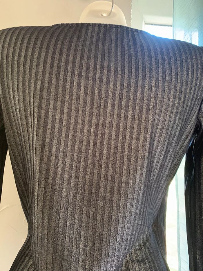 Teeshirt Promod taille38 manches longues bleu brillant - photo numéro 7