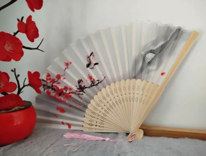 Éventail Japon tori