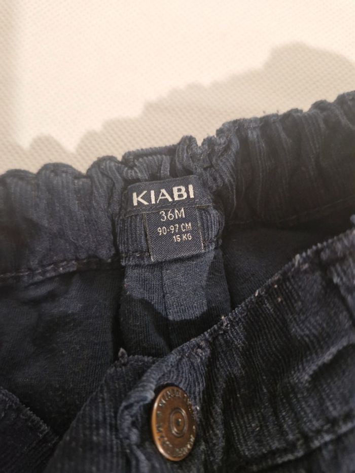 Pantalon en velours côtelé 36 mois (90-97 cm) Kiabi - photo numéro 5