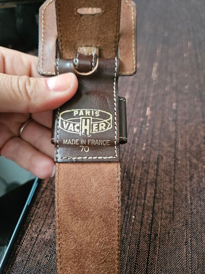 Ceinture en cuir - photo numéro 3