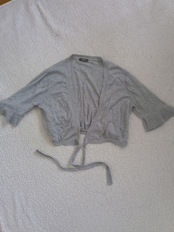 gilet top manches mi-longues