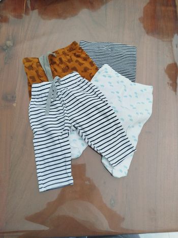 Lot 4 Pantalons 3mois