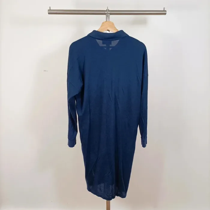 Robe polo bleu marine manches longues Lacoste – taille S A979 - photo numéro 6
