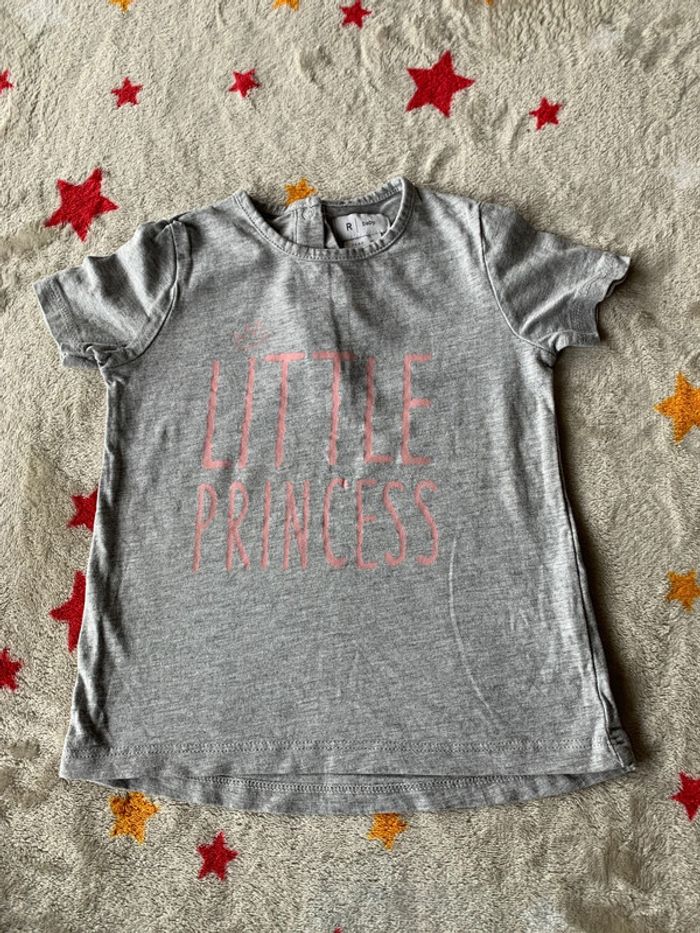 Lot 3 Tee-Shirts R-Baby Rose et Gris 2 Ans - photo numéro 9