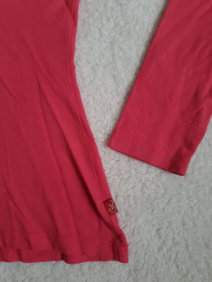 Tee-shirt manches longues rose Christian Lacroix jeans - photo numéro 8