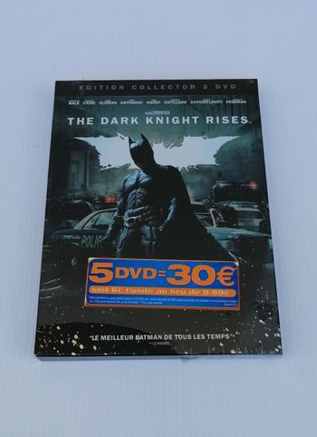 The dark knight rises (édition collector 2 dvd) (Christian Bale, Marion Cotillard) Neuf.