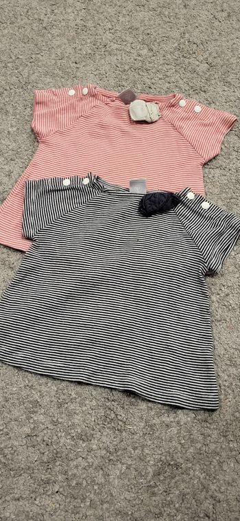 Lot T-shirt petit bateau