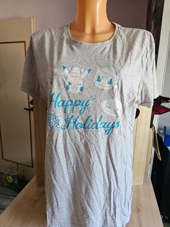 Tee-shirt gris pokemon taille L / 40