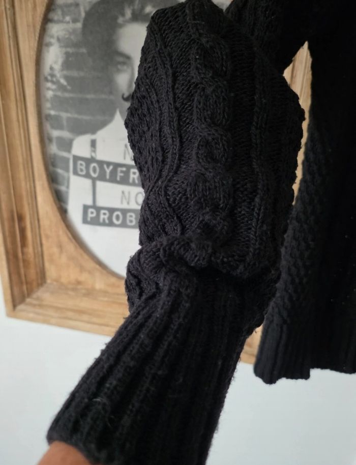 Pull gros col roulé - photo numéro 3